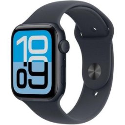 Apple Watch SE 3 GPS Bluetooth 44mm Retina OLED Preto S/M Resistente à Água 50 m