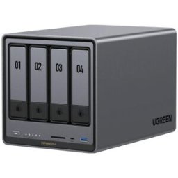 UGREEN NASync DXP4800 Plus NAS 8GB DDR5/Intel Pentium Gold com SATA, NVMe e Ethernet