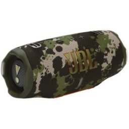 Colunas de som portáteis Bluetooth JBL de 40 W camufladas IP68 com reforço de som por IA e bateria externa