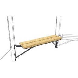 WSM Banco para coberturas para pessoas de estilo pavilhão , assento em madeira, AxLxP 280 x 1000 x 260 mm, Banco para coberturas para pessoas de estilo pavilhão, assento em madeira, AxLxP 280 x 1000 x 260 mm. Assento em madeira de pinho robusta e duradour