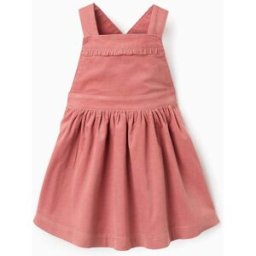 ZIPPY Saia de Peito de Bombazine com Folhos para Bebé Menina, Coral Rosa 24-36 Months