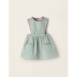 ZIPPY Saia de Peito de Bombazine para Recém-Nascida, Verde/Bordô Verde 0-1 Months