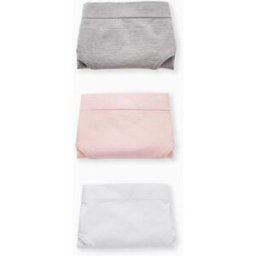 ZIPPY Pack 3 Pares de Cuecas para Menina, Cinza/Rosa/Branco Misto 10-12 Years