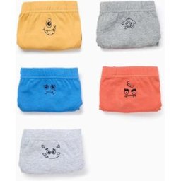 ZIPPY Pack 5 Cuecas para Menino 'Monstros das Emoções', Multicolor Misto 10-12 Years