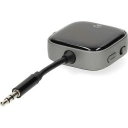 Nedis BTTC2550BK - Adaptador Bluetooth 5.3 TX / RX a bateria com ecrã
