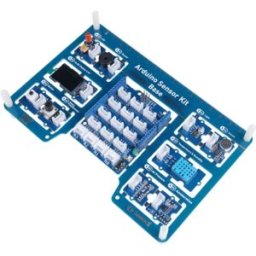Arduino Sensor Kit by Seeed - Kit de iniciação de sensores Arduino (via Shield) com 10 sensores e 12 projectos