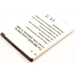 Nokia Bateria para telemóvel compatível com Microsoft Noki Lumia 950 XL 3.8V 2950mAh 11.2Wh Li-Ion - descodificado