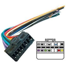 Ficha para autorádio (com fios) - PIONEER DEH2300R/DEH1300R