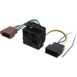 Adaptador para autorádio Audi, Seat, Skoda, VW -» ISO macho
