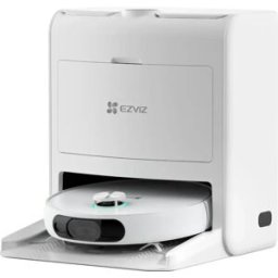 Ezviz RS2 - Aspirador Robô inteligente com esfregona e câmara 3K + estação de carregamento e limpeza