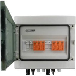 Caixa combinadora para sistemas fotovoltaicos IP65 - DC - T2 1000V - 12M - 2 String