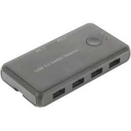 Nimo ACTVH260 - Switch seletor de periféricos USB 3.0 (2PC x 4 USB)