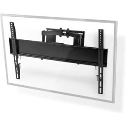 Nedis TVWM3551BK - Suporte de parede ajustável para LCD 37'' a 80'' (94 a 203 cm)