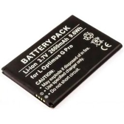 Bateria para telemóvel compatível com LG Optimus G Pro 3.7V 2600mAh 9.6Wh Li-Ion