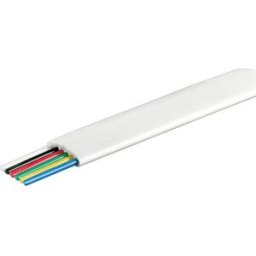 Cabo de telefone 6 vias branco 300V Ø30AWG - rolo de 100m