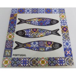 Azulejo Sardinhas Portugal - Para Pendurar / For Hang