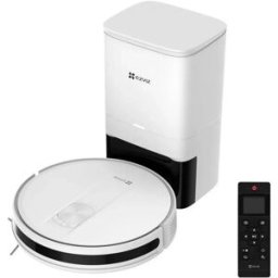 Ezviz RC3 Plus - Aspirador Robô Inteligente 2700Pa 200m² c/ Base de carregamento e esvaziamento automático + Comando - ø345×78.5mm