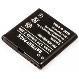 Bateria para telemóvel compatível com Nokia 5700, 8600 3.7V 900mAh 3.3Wh Li-Ion