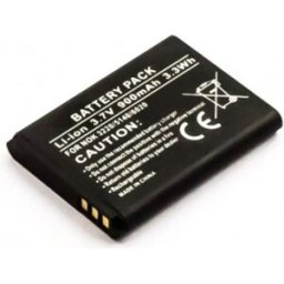 Bateria para telemóvel compatível com Nokia 3220, 5140, 6020 3.7V 900mAh 3.3Wh Li-Ion