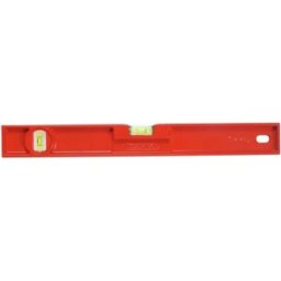 Stanley 1-42-251 - Nível retangular sólido Anti-Choque c/ 2 bolhas e 2 bases - 40cm