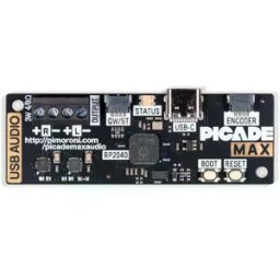 Pimoroni PIM742 - Placa de Som USB-C para ligação de colunas 3W 4/8 Ohm compatível c/ Raspberry Pi - Picade Max