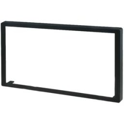 Moldura para autorádio Citroën, Ford, Mercedes, Peugeot, Renault, Seat, Škoda, Suzuki, VW, Volvo - 2 DIN preto