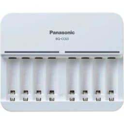 Panasonic Eneloop BQ-CC63 - Carregador para 1-8 baterias AA e AAA