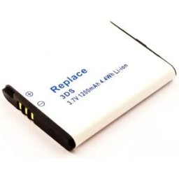 Apple Bateria para consola compatível com Nintendo 3DS 3.7V 1200mAh 4.4Wh Li-Ion