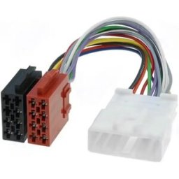 Adaptador para autorádio ISO fêmea -» SUBARU IMPREZA 2007->/FORESTER 2008->