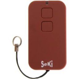 Telecomando universal para garagem 433.92Mhz (2 teclas) - vermelho - SeKi Open Plus 2