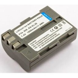 Bateria para câmara compatível com Nikon EN-EL3e 7.4V 1600mAh 11.8Wh Li-Ion