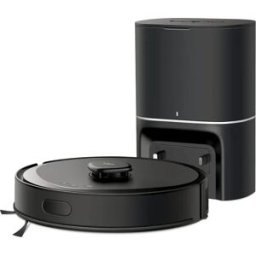 TP-Link Tapo RV30 Max Plus - Aspirador Robô e Mopa com Hiper Sucção 5300Pa + Doca Auto-Esvaziamento Inteligente - Preto