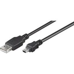 Goobay - Cabo USB 2.0 A - mini-USB B 5 pinos 0.30m