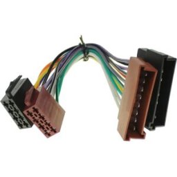 Adaptador para autorádio ISO fêmea -» FORD