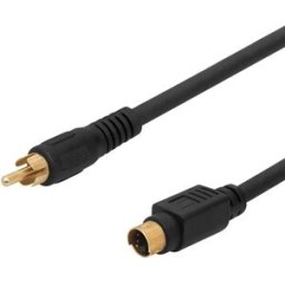 Cabo RCA Macho - S-Video (S-VHS - 4pin) Macho - 5.0m