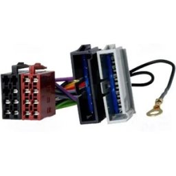 Adaptador para autorádio ISO fêmea -» CHRYSLER/GRAND CHEROKEE/VOYAGER->2001