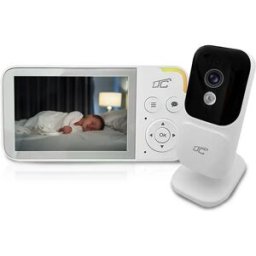 LTC LXKTCBM - Monitor de bebé sem fio (Nanny Camera) c/ LCD 3.5'' + controlo de temperatura e choro