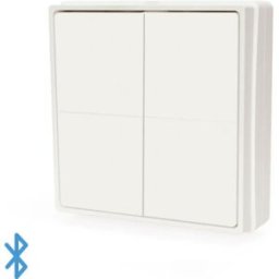Shelly BLU Wall Switch 4 - Stand-Alone - Interruptor inteligente de 4 botões Bluetooth com adaptador portátil