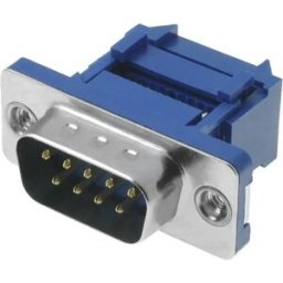 Ninigi DSF09LC - Ficha D-Sub DB9 pinos macho - para ribbon cable
