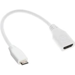 Raspberry Pi SC0864 - Cabo adaptador Mini-HDMI (Macho) para HDMI (Fêmea) - 10cm