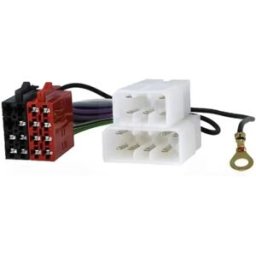 Adaptador para autorádio ISO fêmea -» MITSUBISHI PAJERO/GALANT->1995