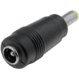 Adaptador DC macho Ø5.5x2.1mm - DC fêmea ø4.8x1.7mm para computador portátil (C1) COMPAQ, HP, ASUS