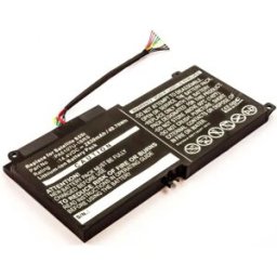 Bateria para computador portátil compatível com Toshiba Satellite L50-A, L55 14.4V 2838mAh 40.9Wh Li-Ion