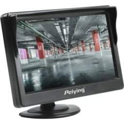 Peiying PY0109 - Monitor LCD 5'' 16:9 (480x272px) para automóvel 12-24VDC