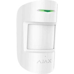 Ajax CombiProtect-W - Detector PIR e detector de quebra de vidros 868MHz para alarme Ajax - branco