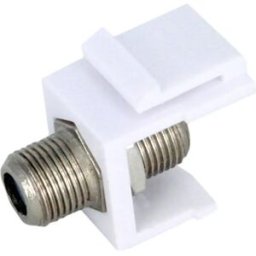 Ekselans FFKJ - Adaptador F fêmea-fêmea Keystone para patch panel