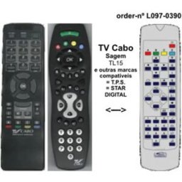 Classic - Telecomando p/ receptores SAGEM da TVcabo IRC83044