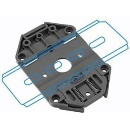 M5Stack A111 - Suporte para bases da série M5Base (M5Stack) para calha DIN