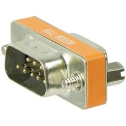 Adaptador DB9 NULL-MODEM macho - fêmea