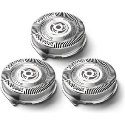 - Lâminas de substituição originais para máquina de barbear Philips HQ8 / SH50 (pack de 3)